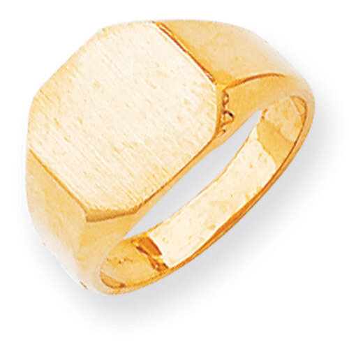 Signet Ring 14k Gold RS340, MPN: RS340, 883957442457