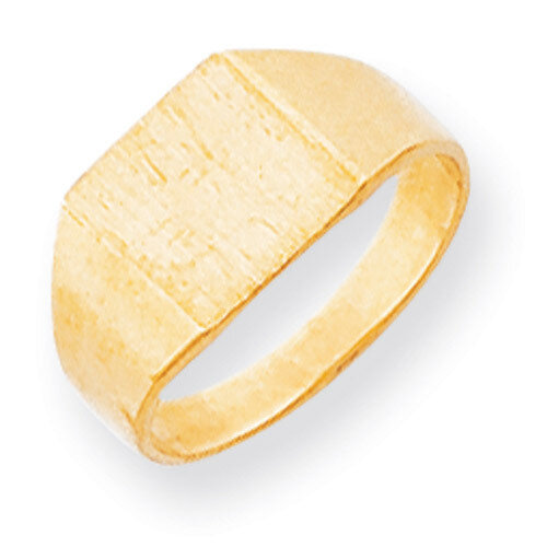 Signet Ring 14k Gold RS357, MPN: RS357, 883957369457