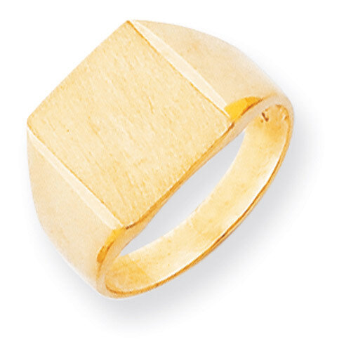 Signet Ring 14k Gold RS358A, MPN: RS358A, 883957483764