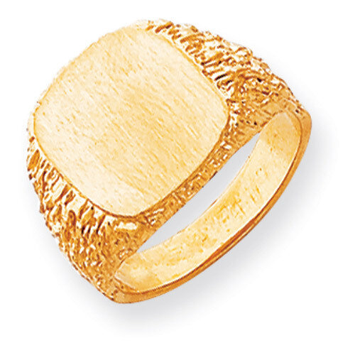 Men's Signet Ring 14k Gold RS384