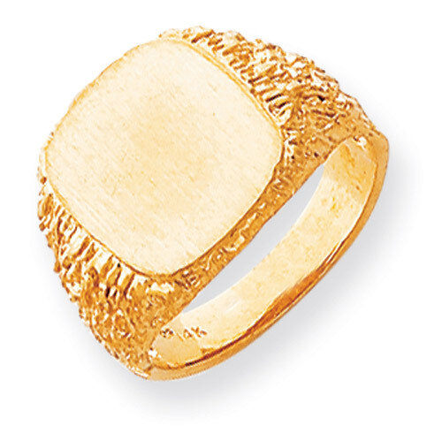 Men&#39;s Signet Ring 14k Gold RS385, MPN: RS385, 883957681443