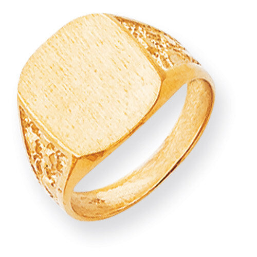 Men&#39;s Signet Ring 14k Gold RS387, MPN: RS387, 883957410715