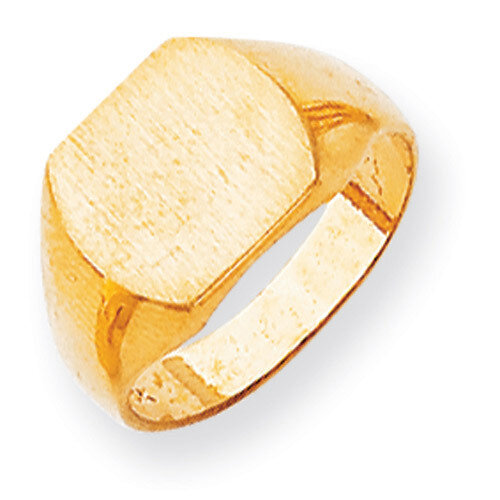 Signet Ring 14k Gold RS389, MPN: RS389, 883957442983