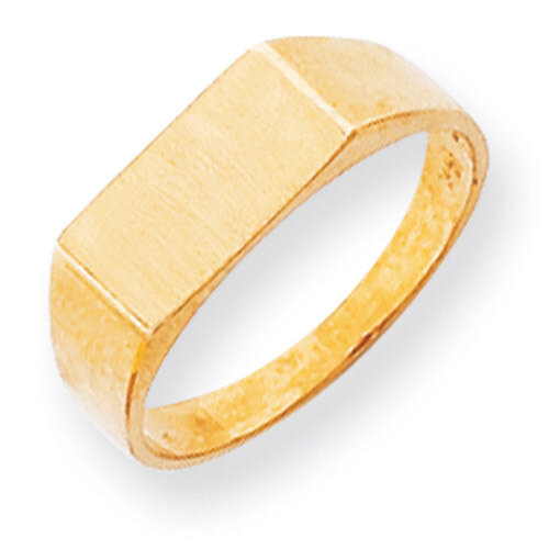 Signet Ring 14k Gold RS401, MPN: RS401, 883957467801