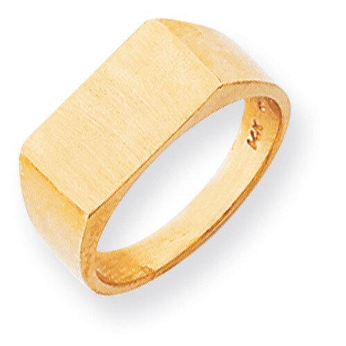 Signet Ring 14k Gold RS403, MPN: RS403, 883957483771