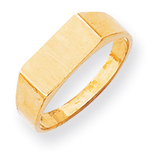 Signet Ring 14k Gold RS409, MPN: RS409, 883957410814