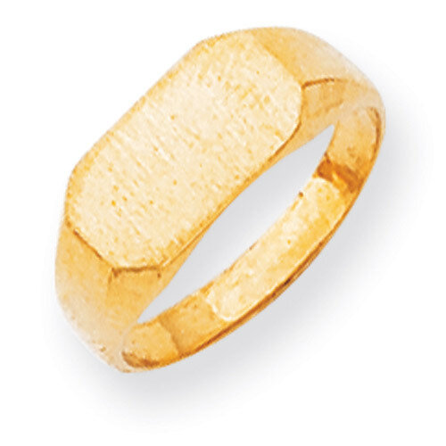 Signet Ring 14k Gold RS419, MPN: RS419, 883957443010