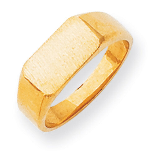Signet Ring 14k Gold RS420, MPN: RS420, 883957531151