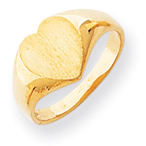 Signet Ring 14k Gold RS503, MPN: RS503, 883957483795
