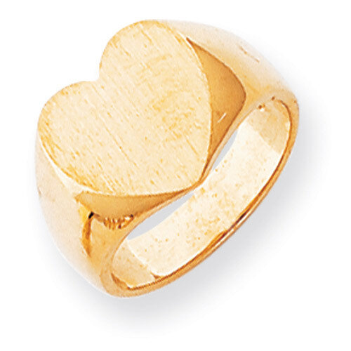Signet Ring 14k Gold RS504, MPN: RS504, 883957443065