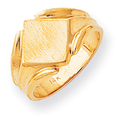 Signet Ring 14k Gold RS524, MPN: RS524, 883957369600