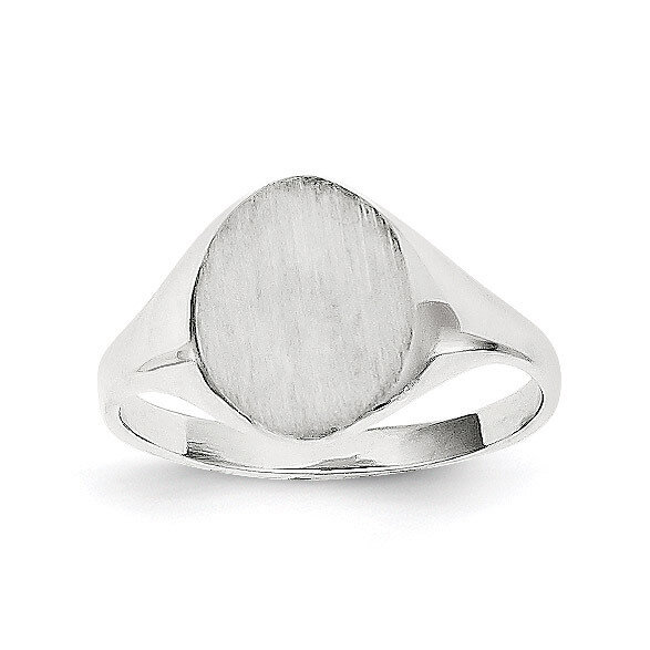 Signet Ring 14k White Gold RS533, MPN: RS533, 883957492568
