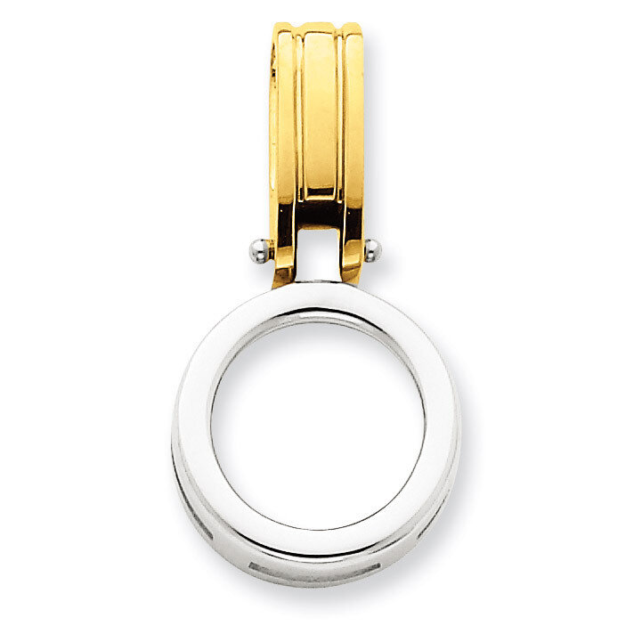 Fits up to 2.5mm Omega, 6mm Reversible, Omega Slide 14k Two-Tone Gold SL249, MPN: SL249, 1911013713…