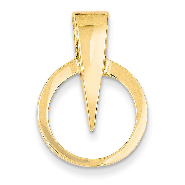 Fits up to 2.5mm on Fancy Regular Reversible Omega Slide 14k Gold SL293, MPN: SL293, 637218071111