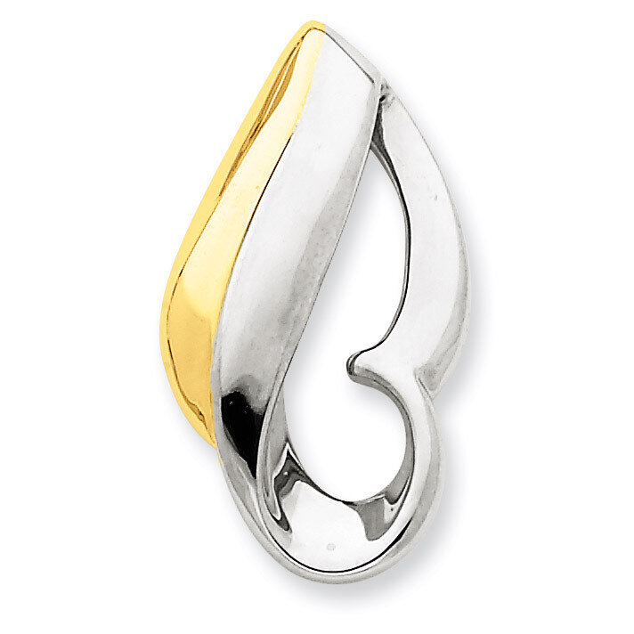 Fits up to 6mm Omega, 8mm Reversible, Omega Slide 14k Two-Tone Gold SL74, MPN: SL74, 886774257457