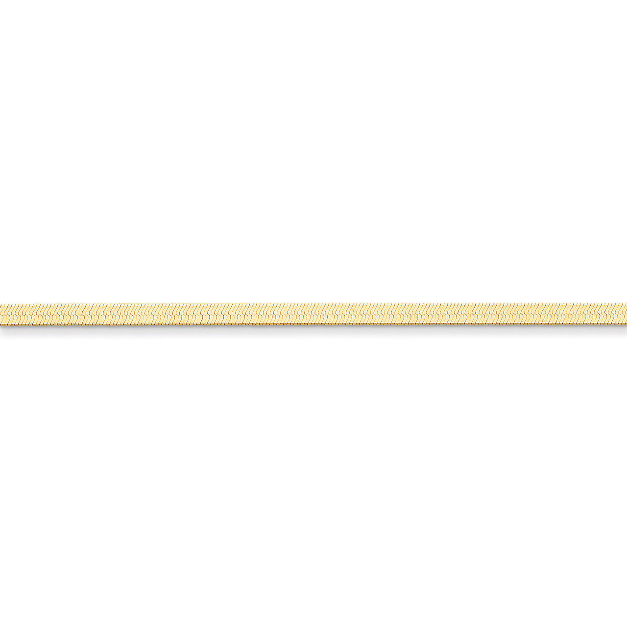 3.0mm Silky Herringbone Chain 20 Inch 14k Gold SLK025-20