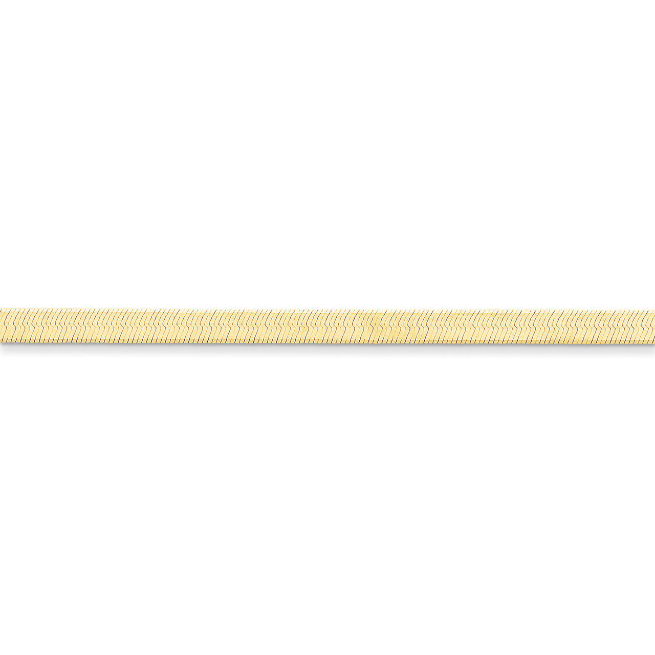 4.0mm Silky Herringbone Chain 30 Inch 14k Gold SLK040-30, MPN: SLK040-30, 886774407265