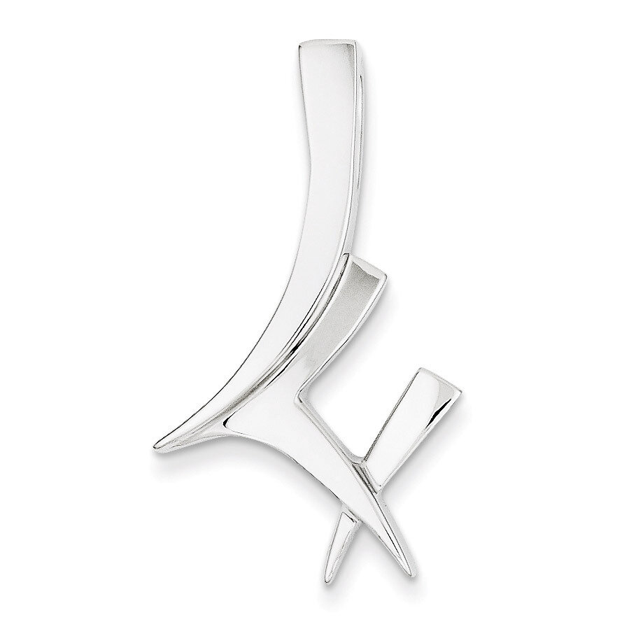 Fancy Slide 14k White Gold SLW101, MPN: SLW101, 883957443461