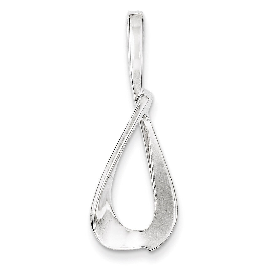 Slide Fits up to 2.5mm Omega 14k White Gold SLW80, MPN: SLW80, 191101371592