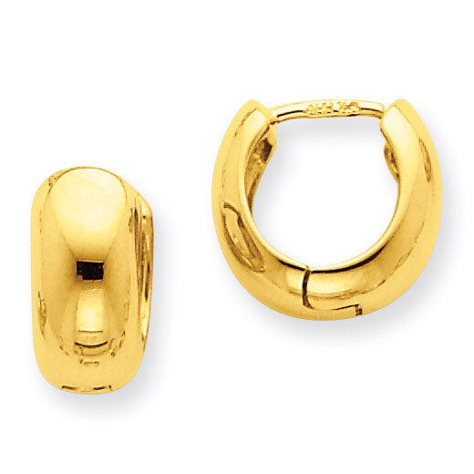 Hinged Hoop Earrings 14k Gold TM613, MPN: TM613, 886774563022