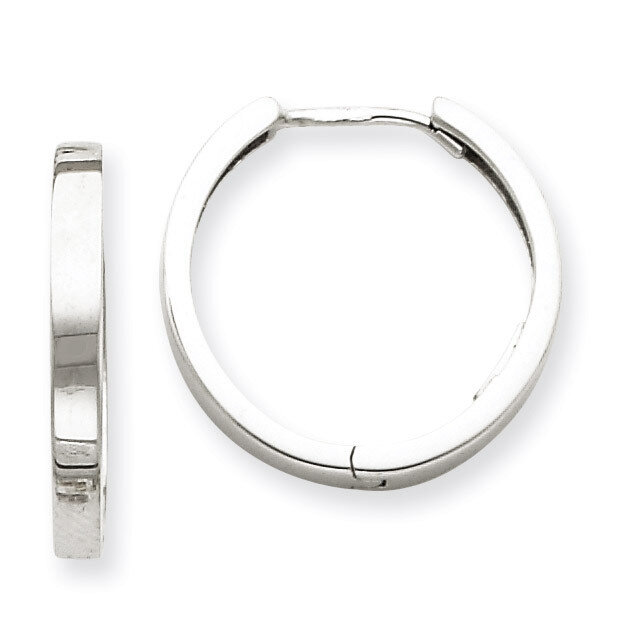 Hinged Earrings 14k White Gold TM630, MPN: TM630, 886774370651