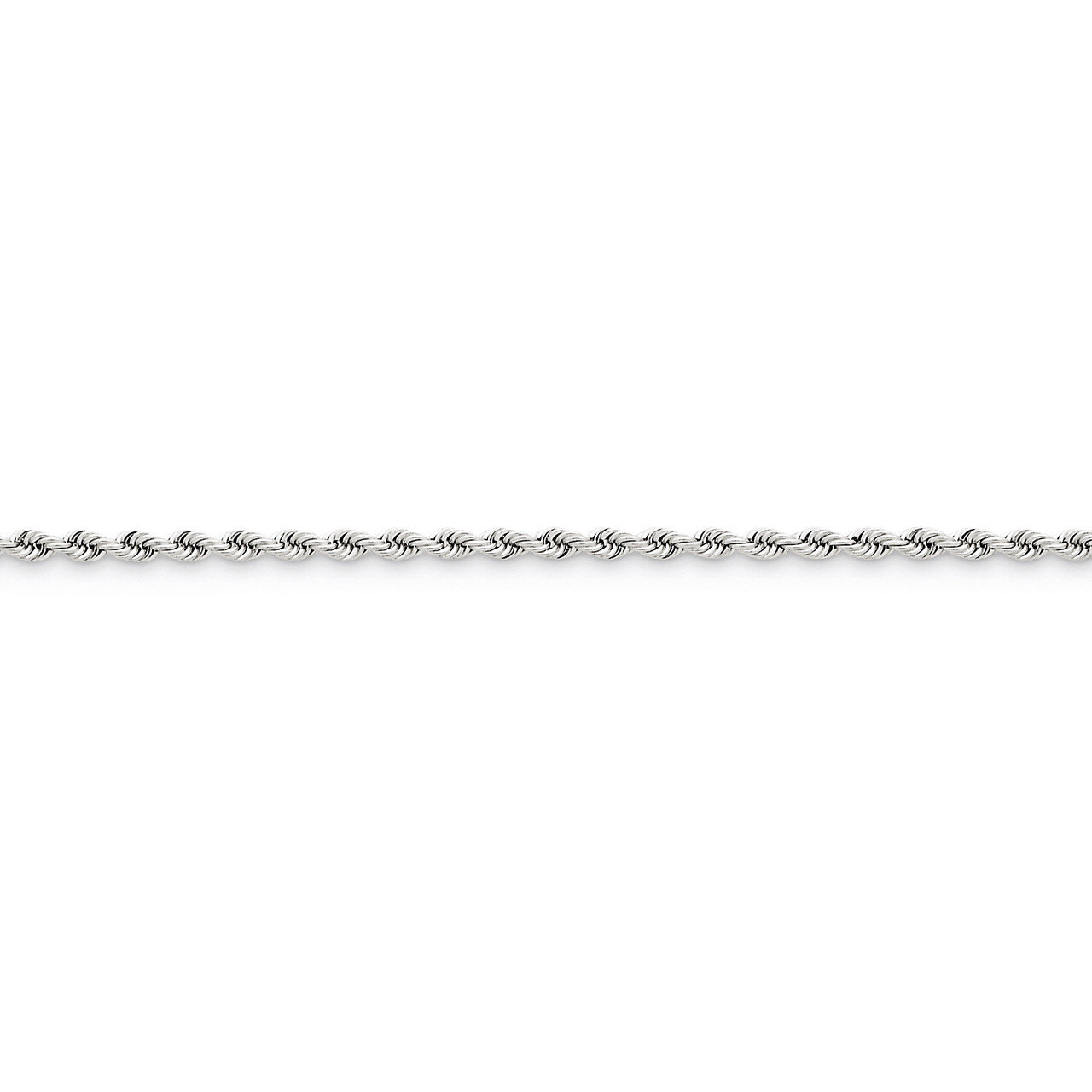 2.5mm Handmade 14k White Gold W018S-30, MPN: W018S-30, 886774397191