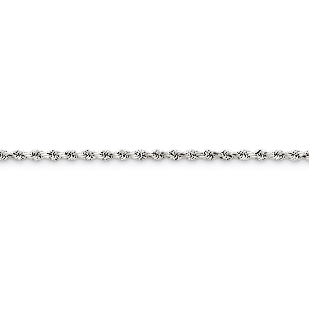 2.75mm Handmade 14k White Gold W021S-24, MPN: W021S-24, 886774397252