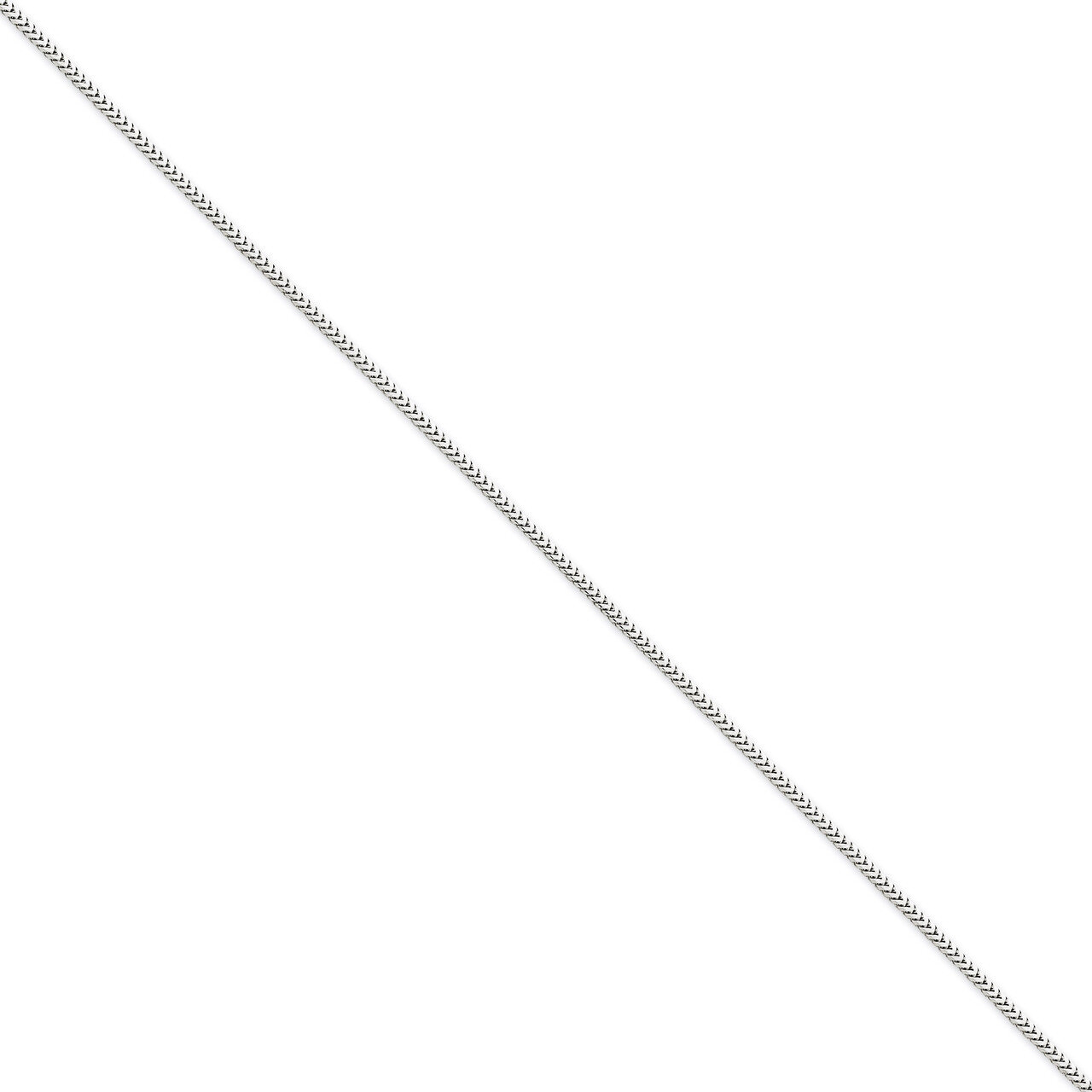 1.5mm Franco Chain 16 Inch 14k White Gold WFRA050-16, MPN: WFRA050-16, 886774434568