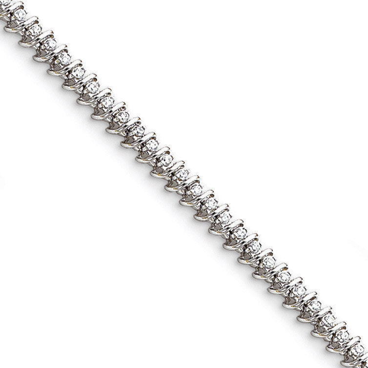 Diamond tennis bracelet 14k White Gold X2001WAA, MPN: X2001WAA, 883957048871