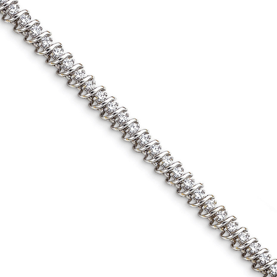 Diamond tennis bracelet 14k White Gold X2005WAA, MPN: X2005WAA, 883957199214