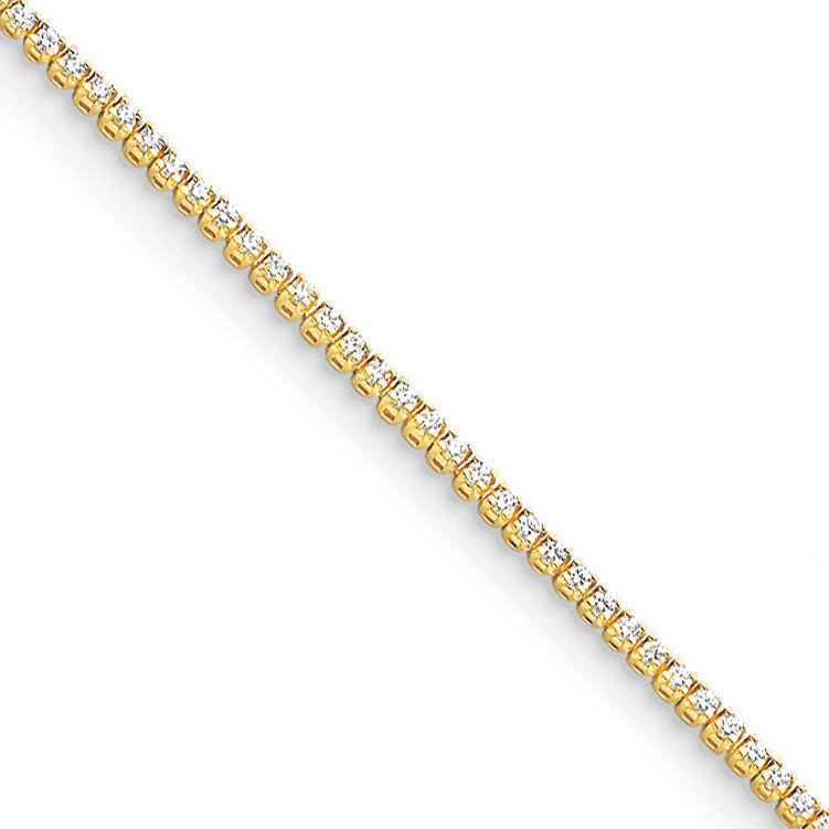 Diamond tennis bracelet 14k Gold X600AA, MPN: X600AA, 883957049908