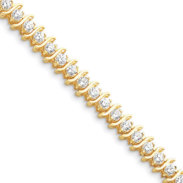 Diamond tennis bracelet 14k Gold X707AA