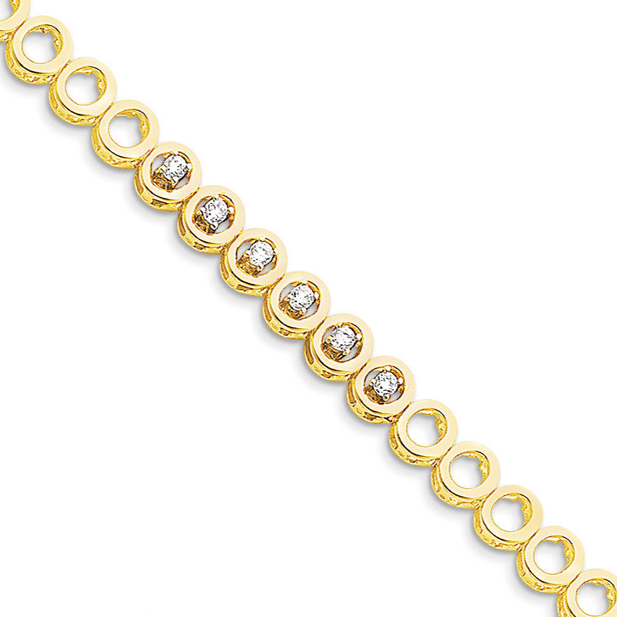 Diamond bracelet 14k Gold X853AAA, MPN: X853AAA, 883957197067