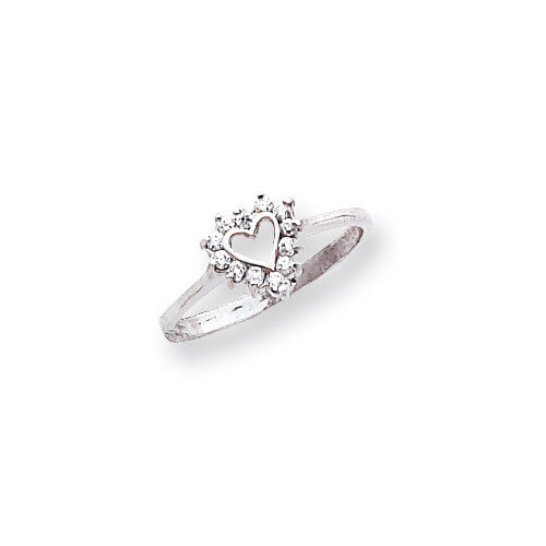 Polished Diamond ring 14k White Gold X9602AA, MPN: X9602AA, 883957373294