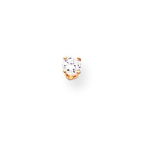 Single Stud Diamond Earring 14k Gold XA4AA-S, MPN: XA4AA-S, 883957339702