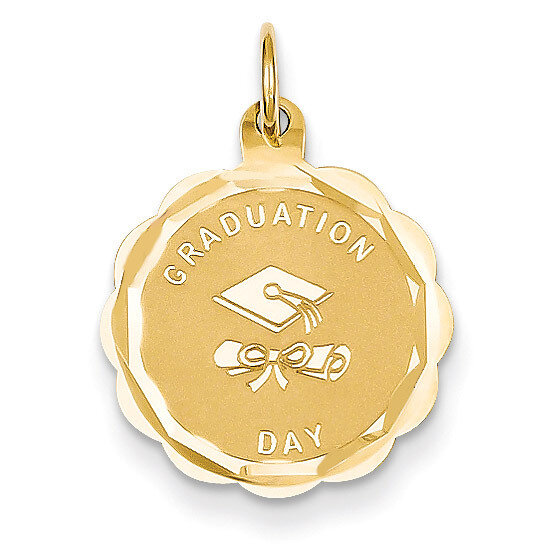 Graduation Day Charm 14k Gold XAC684