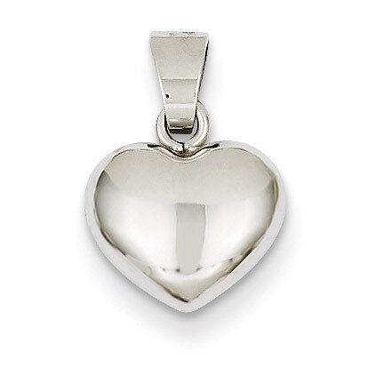 Heart Pendant 14k White Gold XCH110, MPN: XCH110, 886774123769