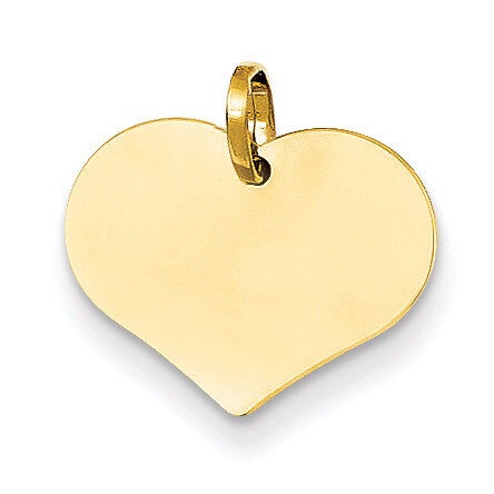 Heart Charm 14k Gold XCH94