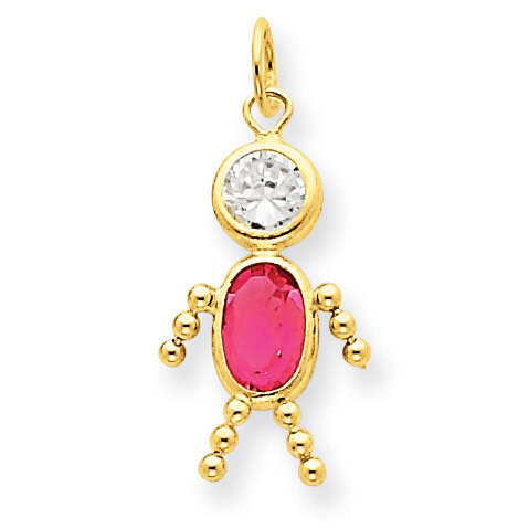 October Boy Birthstone Charm 14k Gold XCK175, MPN: XCK175, 716838170616