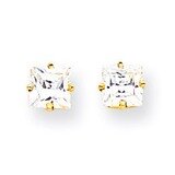 5mm CZ Diamond Earrings 14k Gold XE61CZ Diamond, MPN: XE61CZ, 883957339344