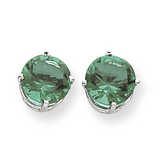 Mount Saint Helens Diamond Round Stud Earrings 14k Gold XE76WMS, MPN: XE76WMS, 883957099637