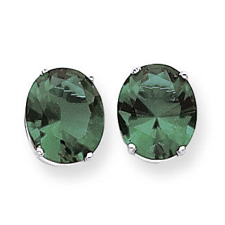 Mount Saint Helens Diamond Oval Stud Earrings 14k Gold XE91WMS, MPN: XE91WMS, 883957109336