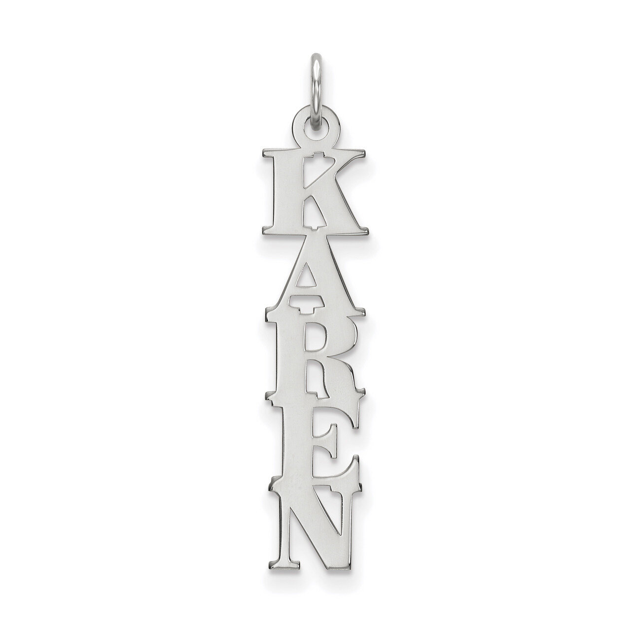 Nameplate Sterling Silver XNA100SS
