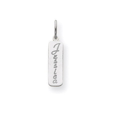 Nameplate Sterling Silver XNA110SS