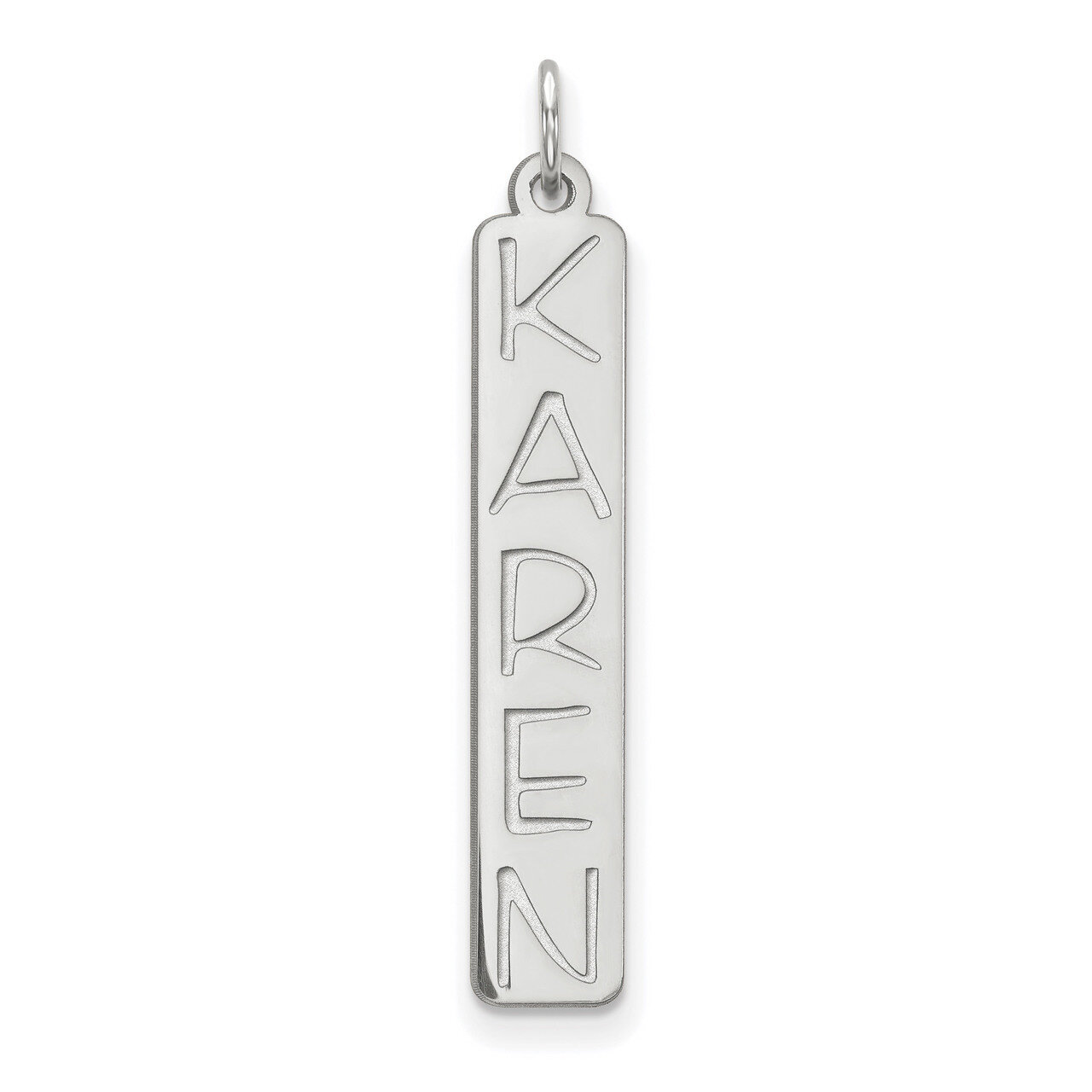 Nameplate Sterling Silver XNA99SS