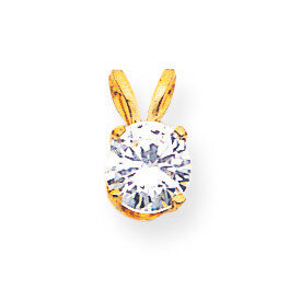 6.5mm Pendant Mounting 14k Gold XP12, MPN: XP12, 883957233147