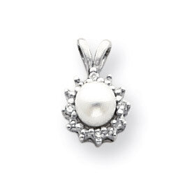 white Cultured Pearl pendant mounting 14k Gold XP1721, MPN: XP1721, 883957203164