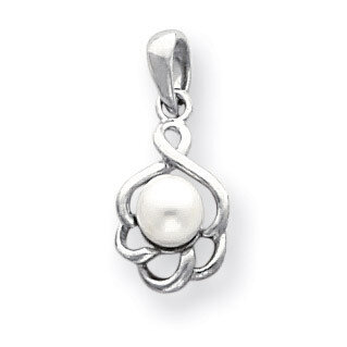 5mm Cultured Pearl pendant 14k White Gold XP1723PL, MPN: XP1723PL, 883957203195