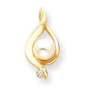 Cultured Pearl Pendant Mounting 14k Gold XP1734