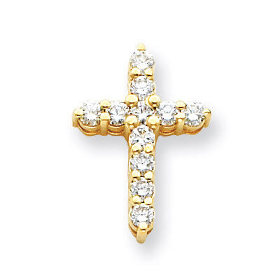 Diamond Cross Pendant 14k Gold XP1758AA